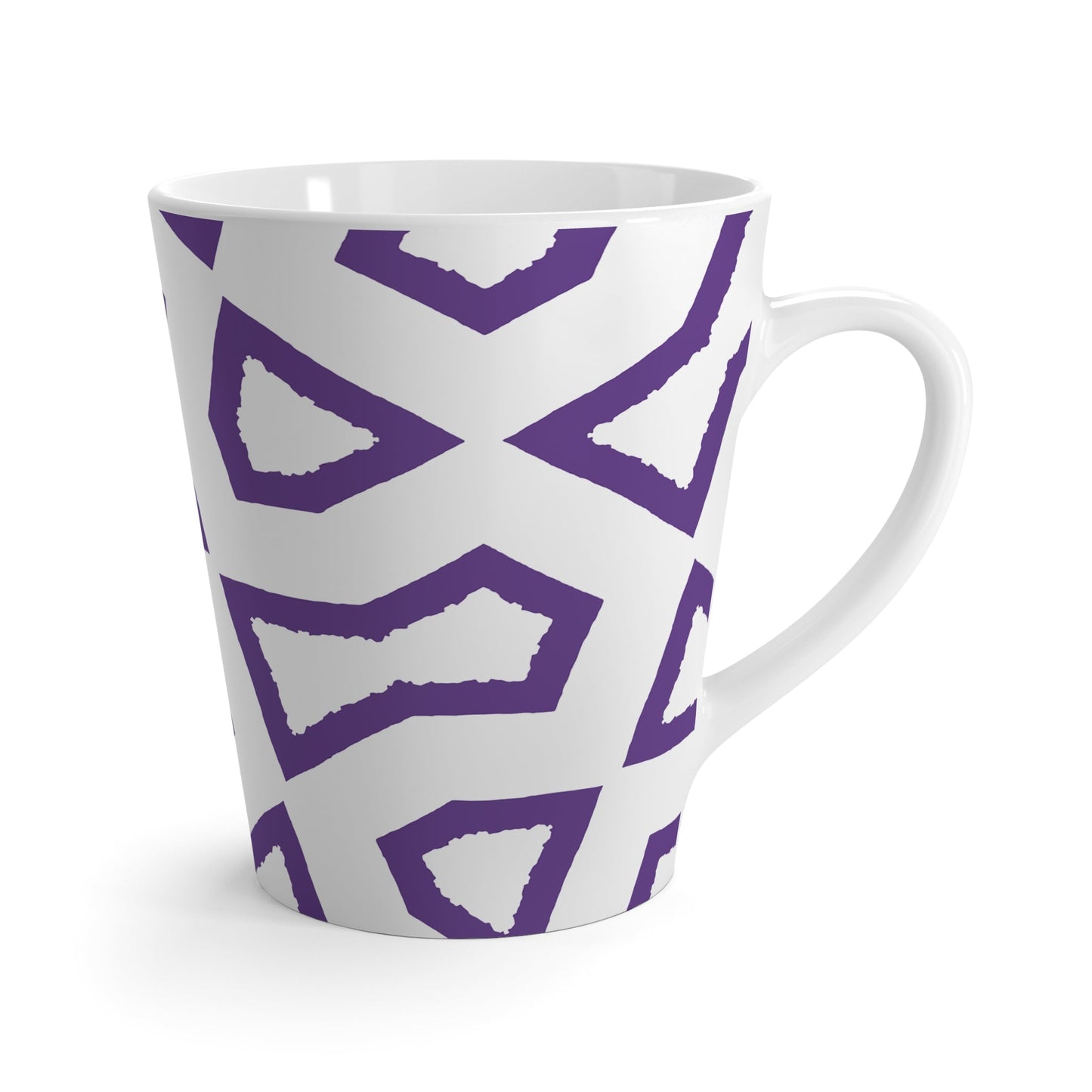 350 mL / 12oz Graphic Art Latte Mug | CALM-1071-100-392