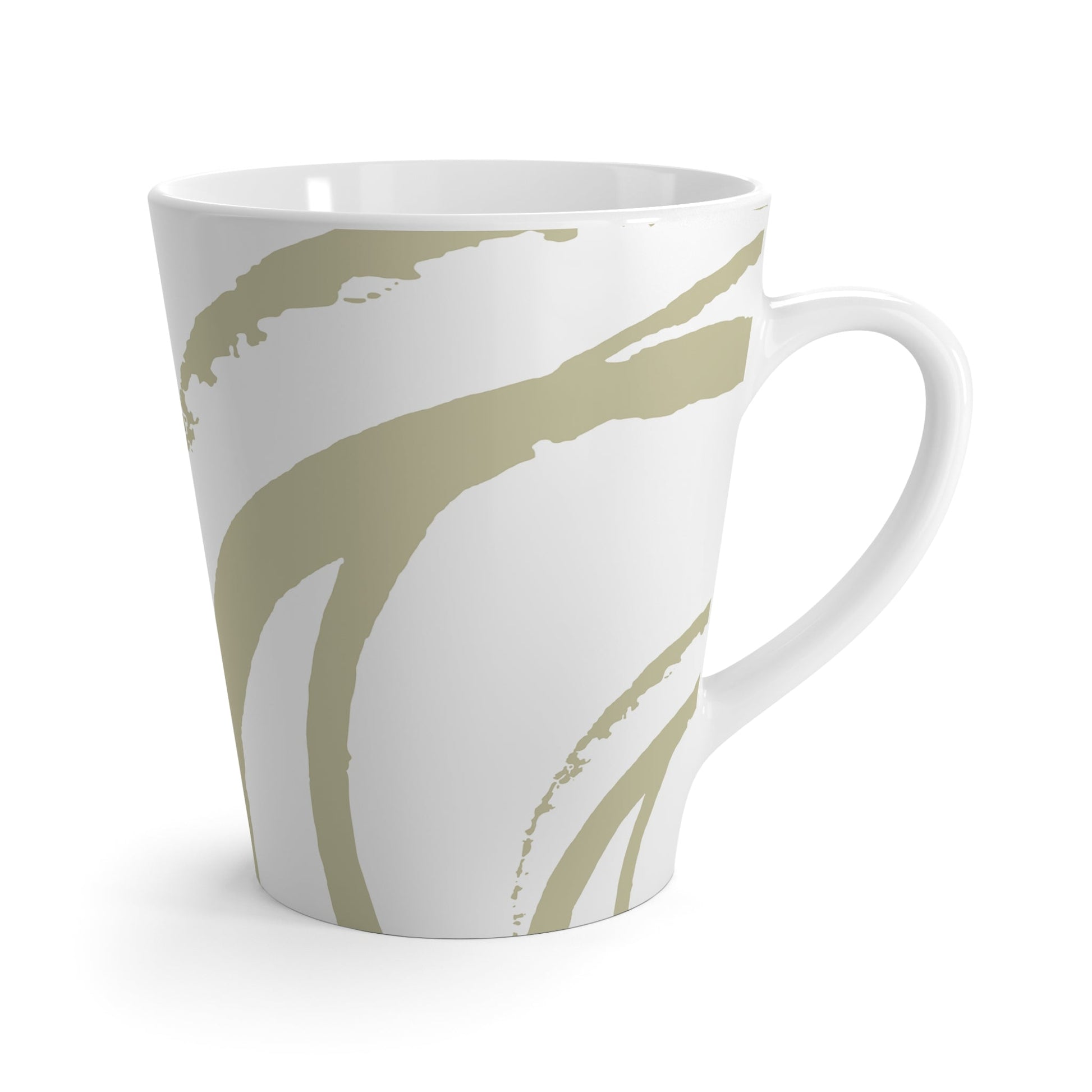 350 mL / 12oz Graphic Art Latte Mug | CALM-1255-367-112