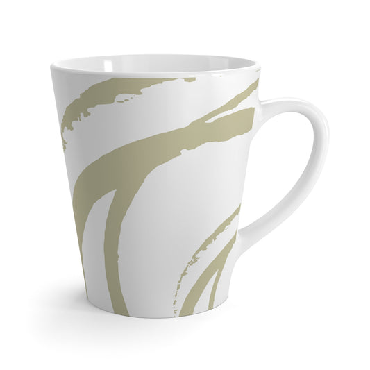 350 mL / 12oz Graphic Art Latte Mug | CALM-1255-367-112