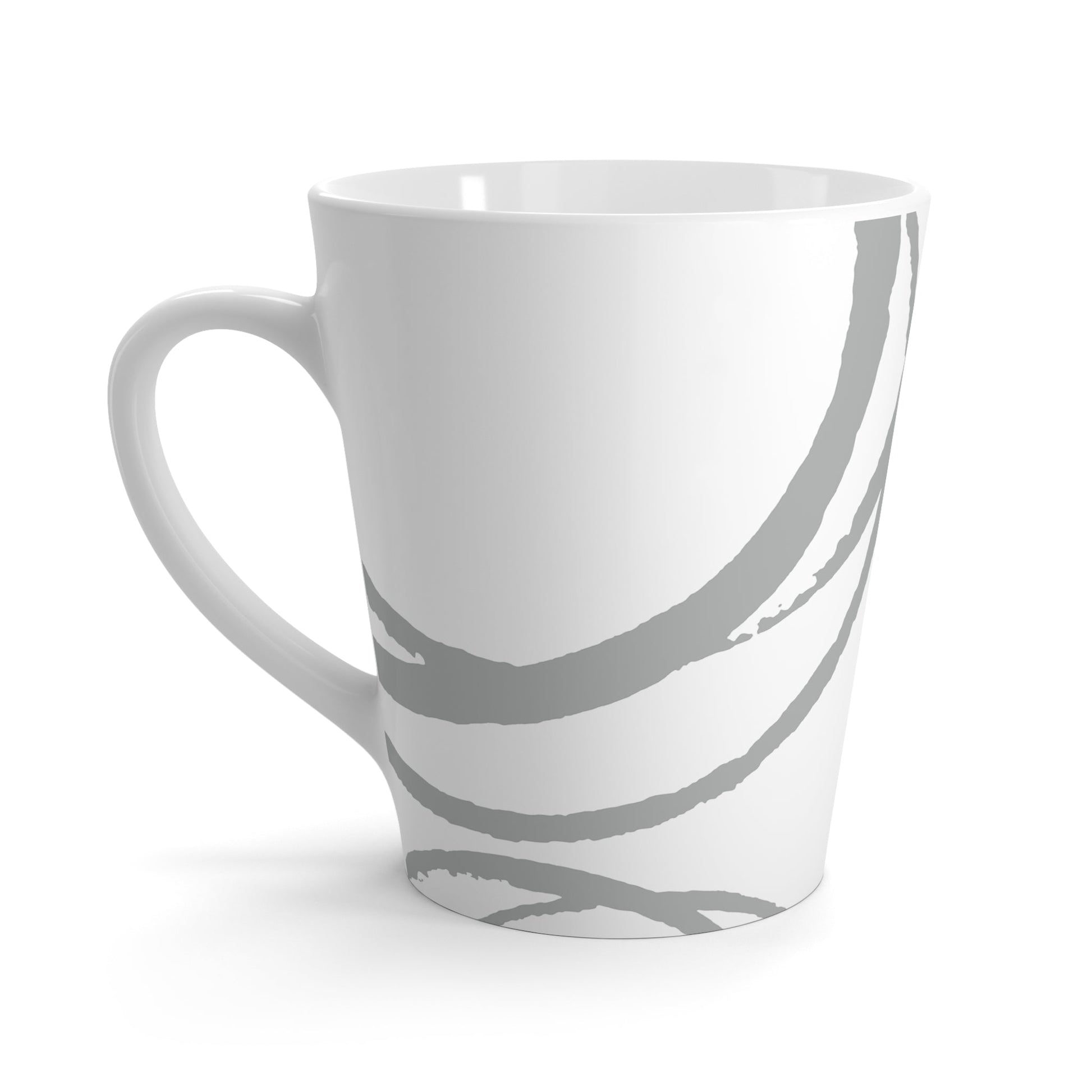 350 mL / 12oz Graphic Art Latte Mug | CALM-1221-233-112