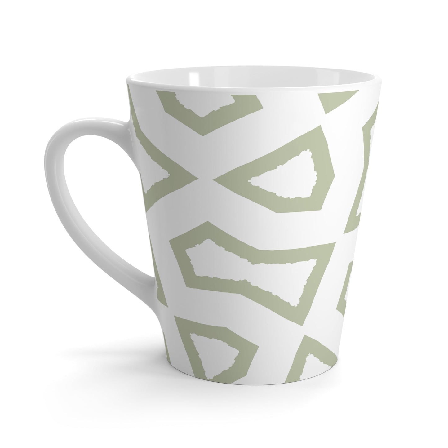 350 mL / 12oz Graphic Art Latte Mug | CALM-1075-275-392