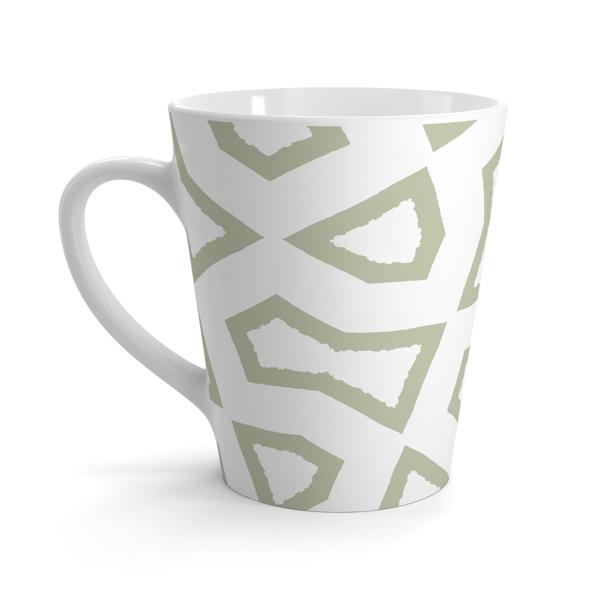 350 mL / 12oz Graphic Art Latte Mug | CALM-1075-275-392
