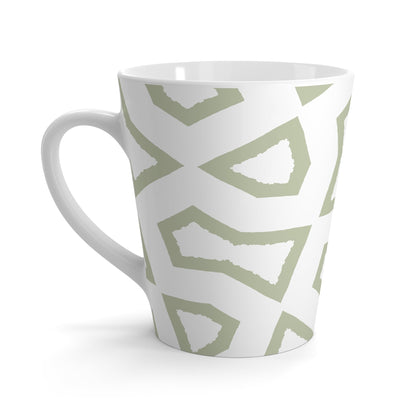 350 mL / 12oz Graphic Art Latte Mug | CALM-1075-275-392