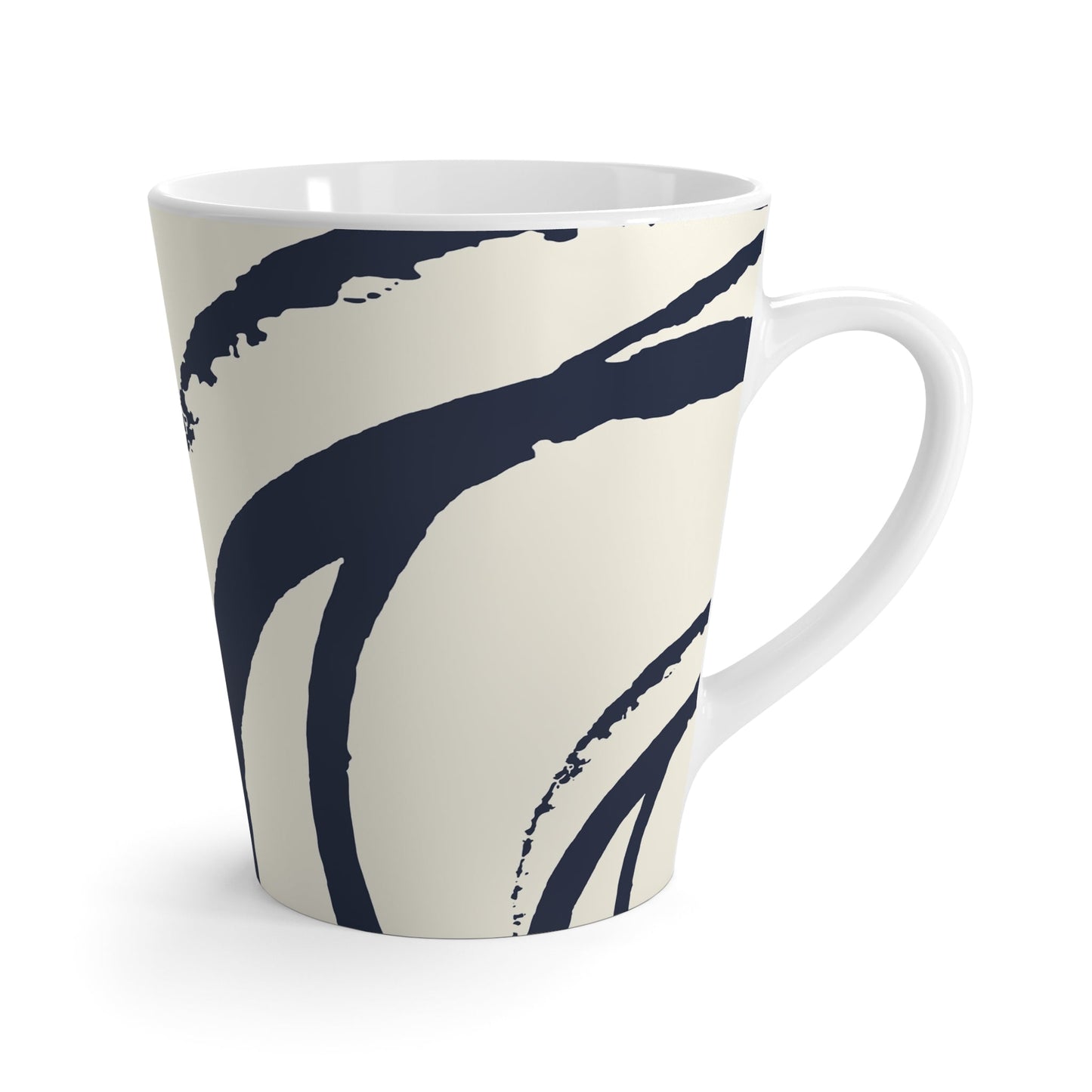 350 mL / 12oz Graphic Art Latte Mug | CALM-1273-300-112