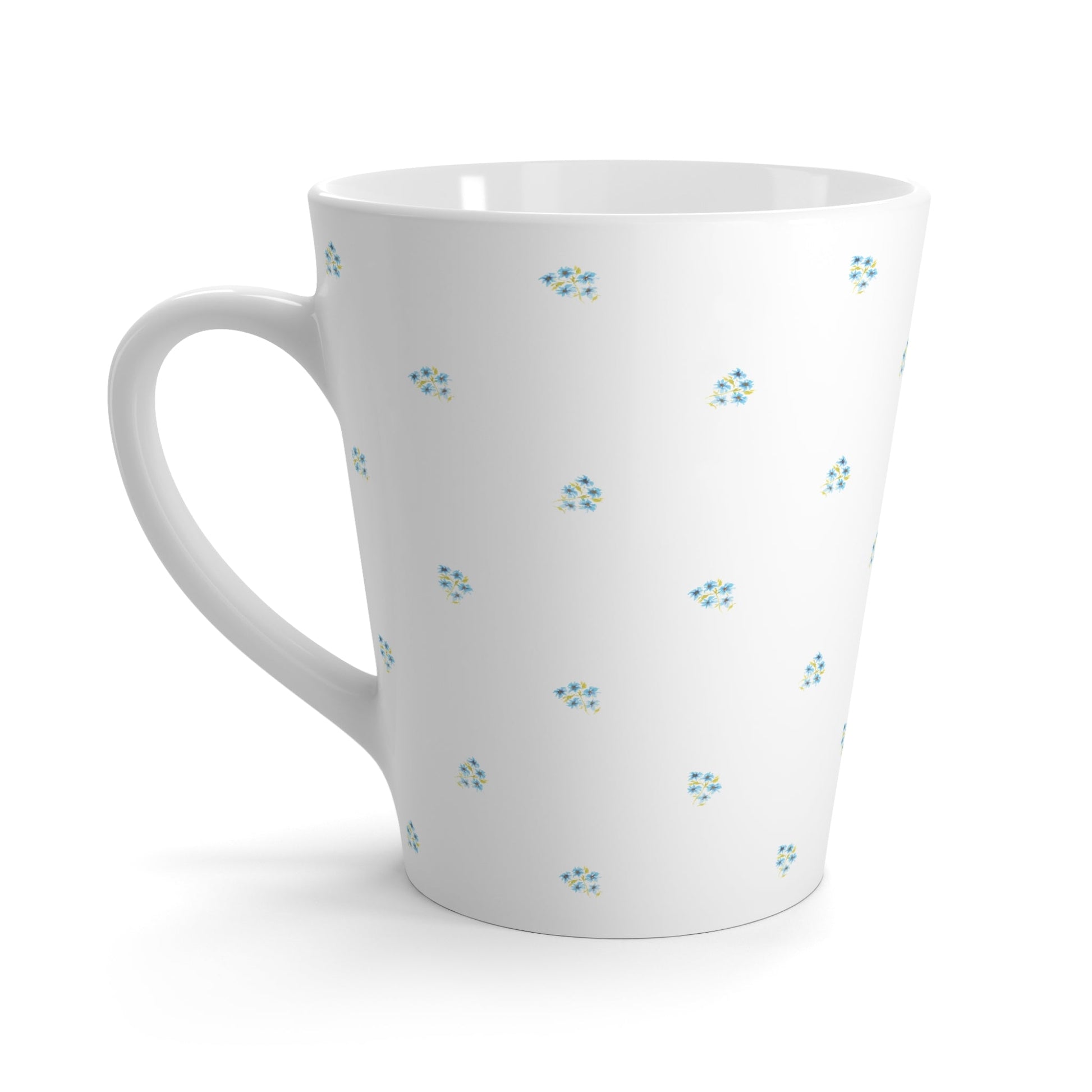 350 mL / 12oz Fine Art Watercolor Latte Mug, CALM-1436