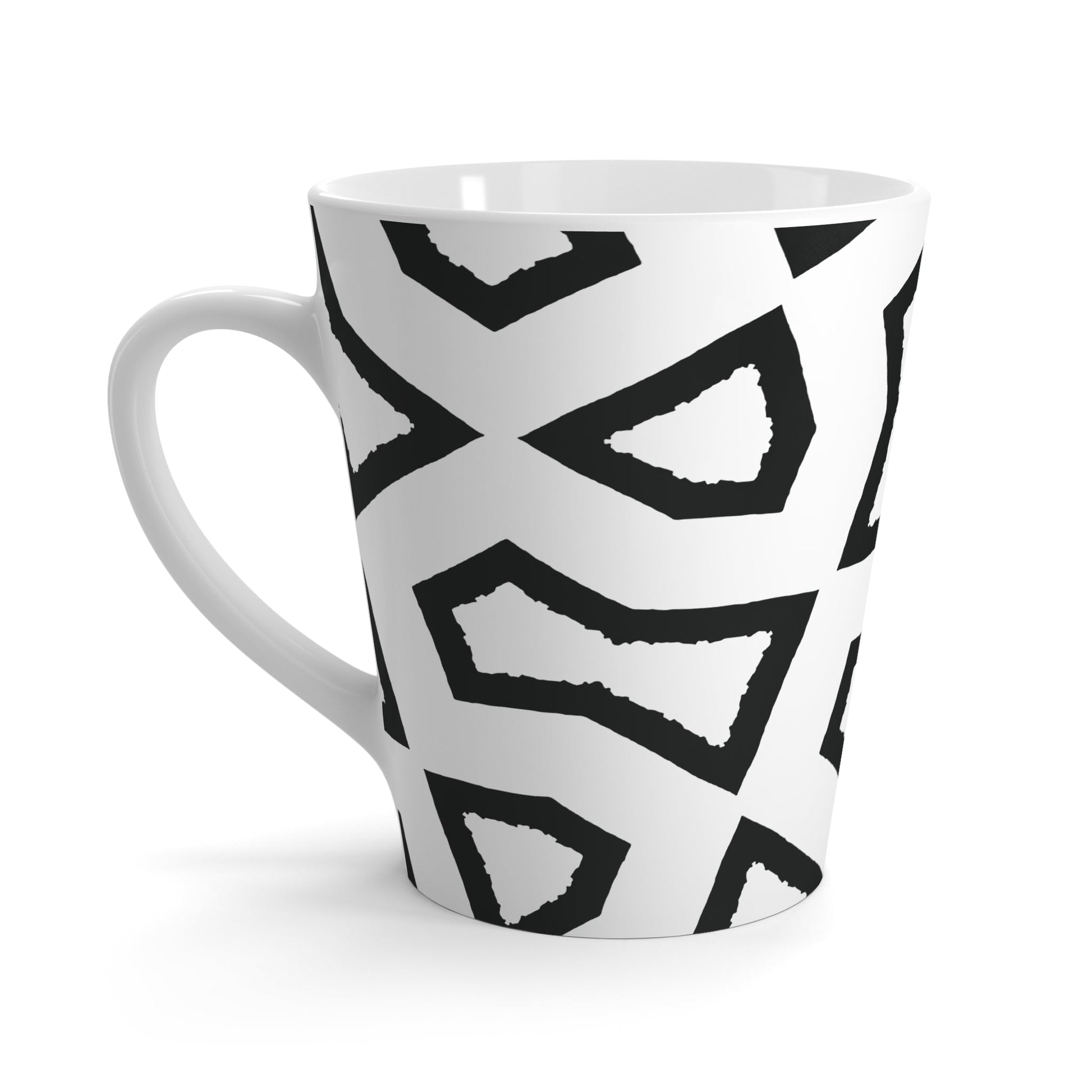 350 mL / 12oz Graphic Art Latte Mug | CALM-1010-392