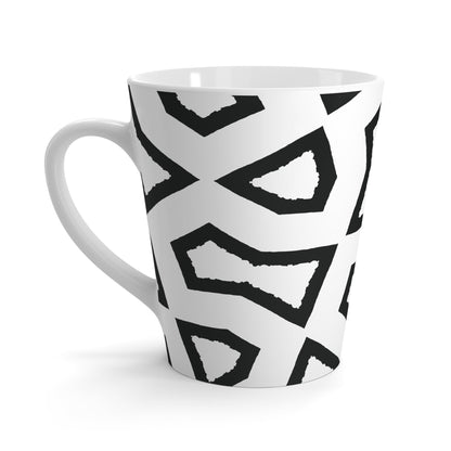 350 mL / 12oz Graphic Art Latte Mug | CALM-1010-392