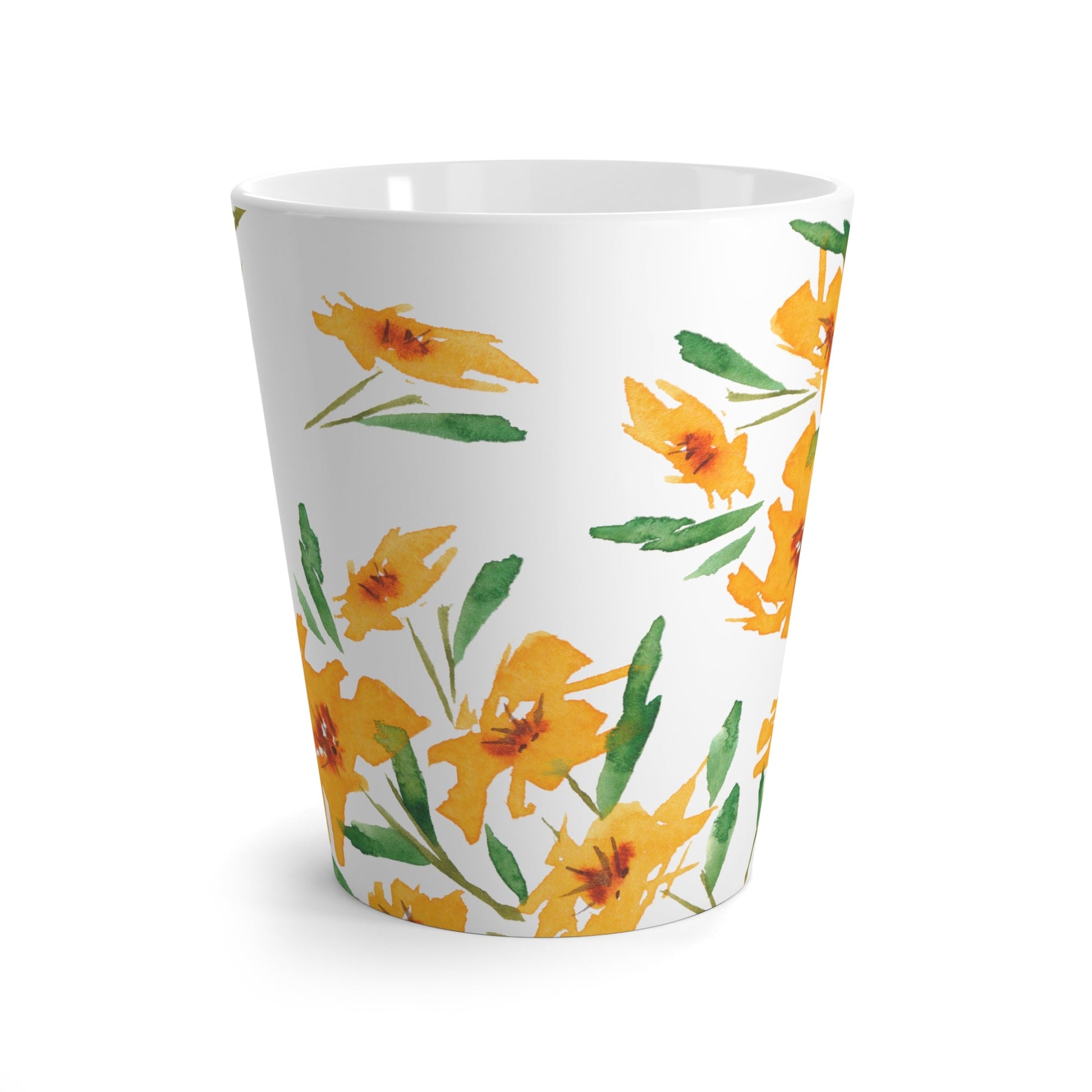 350 mL / 12oz Fine Art Watercolor Latte Mug, CALM-1314