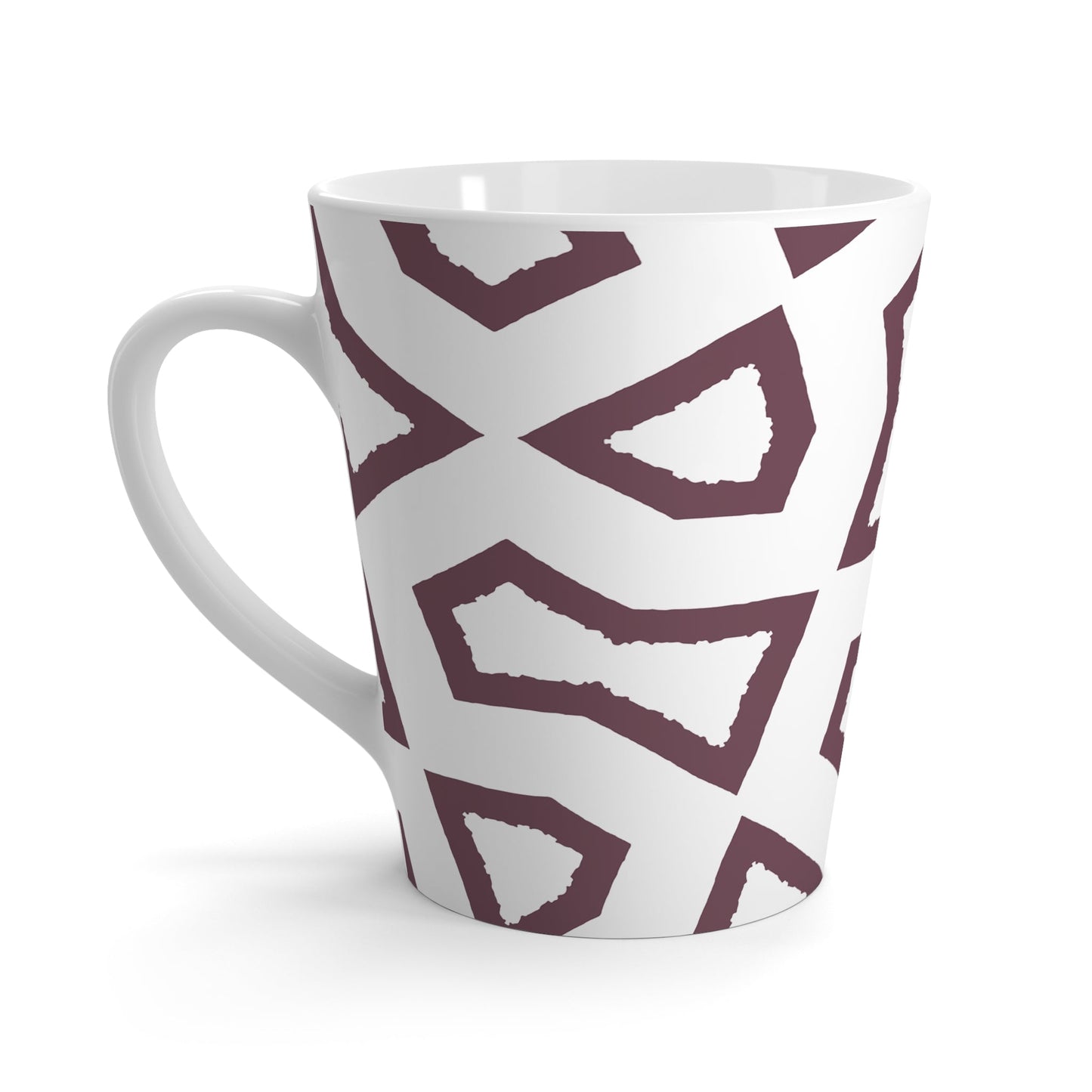 350 mL / 12oz Graphic Art Latte Mug | CALM-1211-100-392