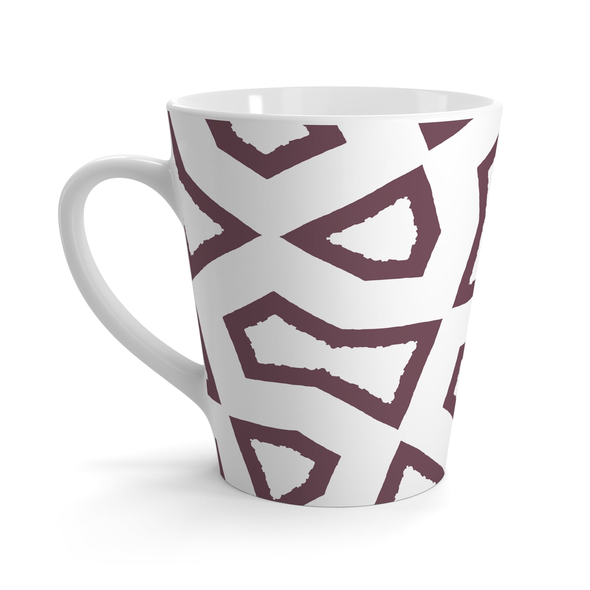350 mL / 12oz Graphic Art Latte Mug | CALM-1211-100-392