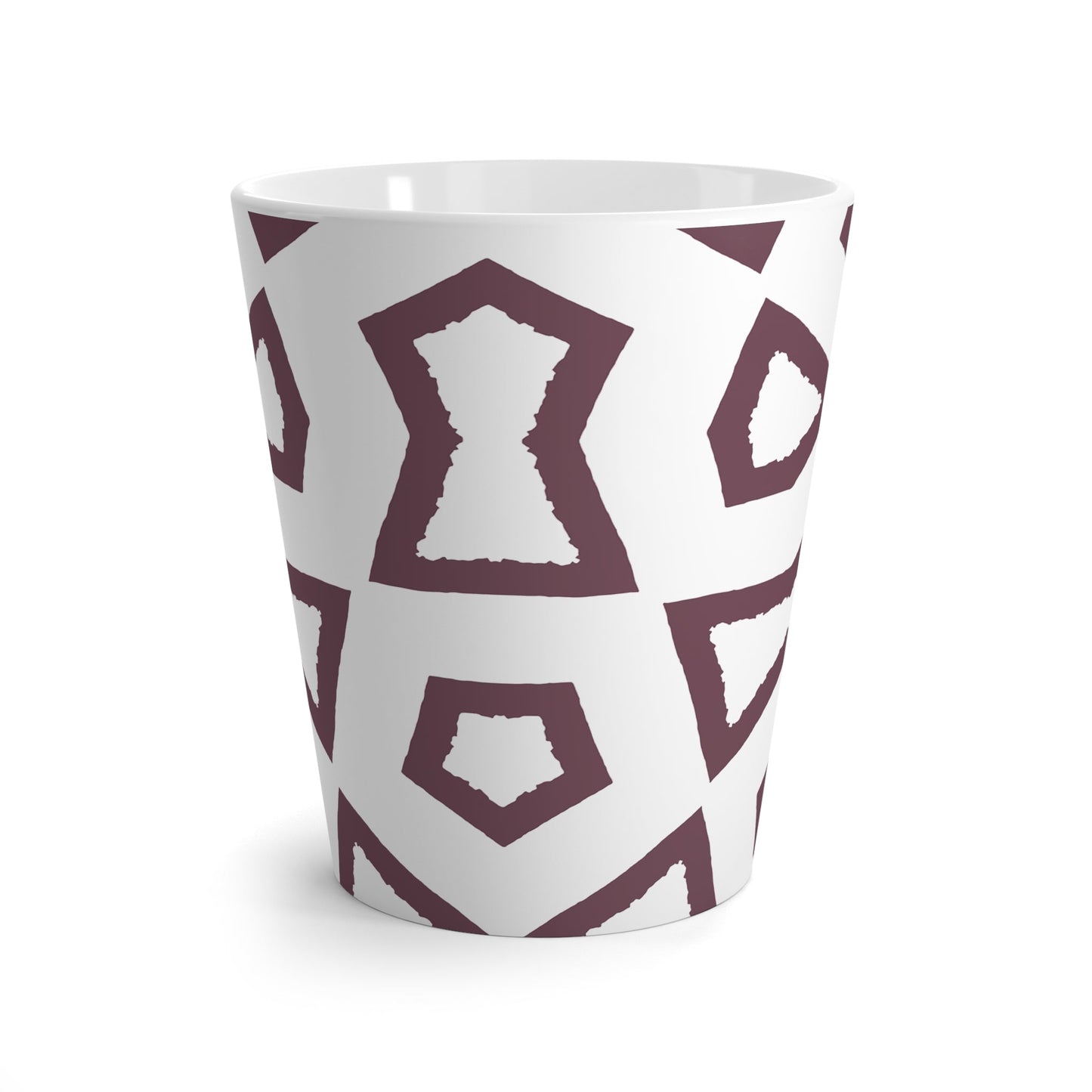 350 mL / 12oz Graphic Art Latte Mug | CALM-1211-100-392