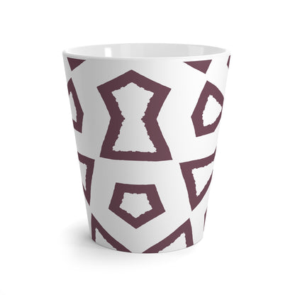 350 mL / 12oz Graphic Art Latte Mug | CALM-1211-100-392