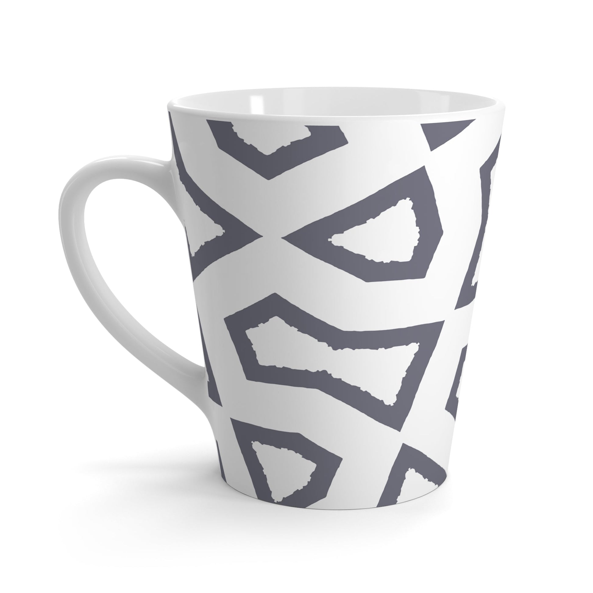 350 mL / 12oz Graphic Art Latte Mug | CALM-1212-367-392
