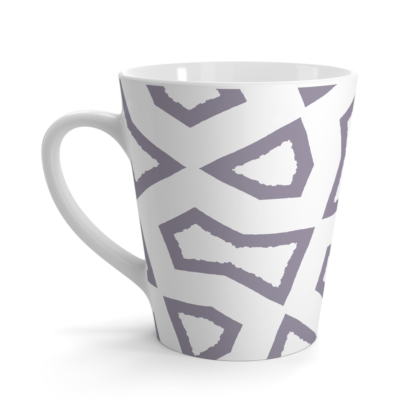 350 mL / 12oz Graphic Art Latte Mug | CALM-1262-367-392