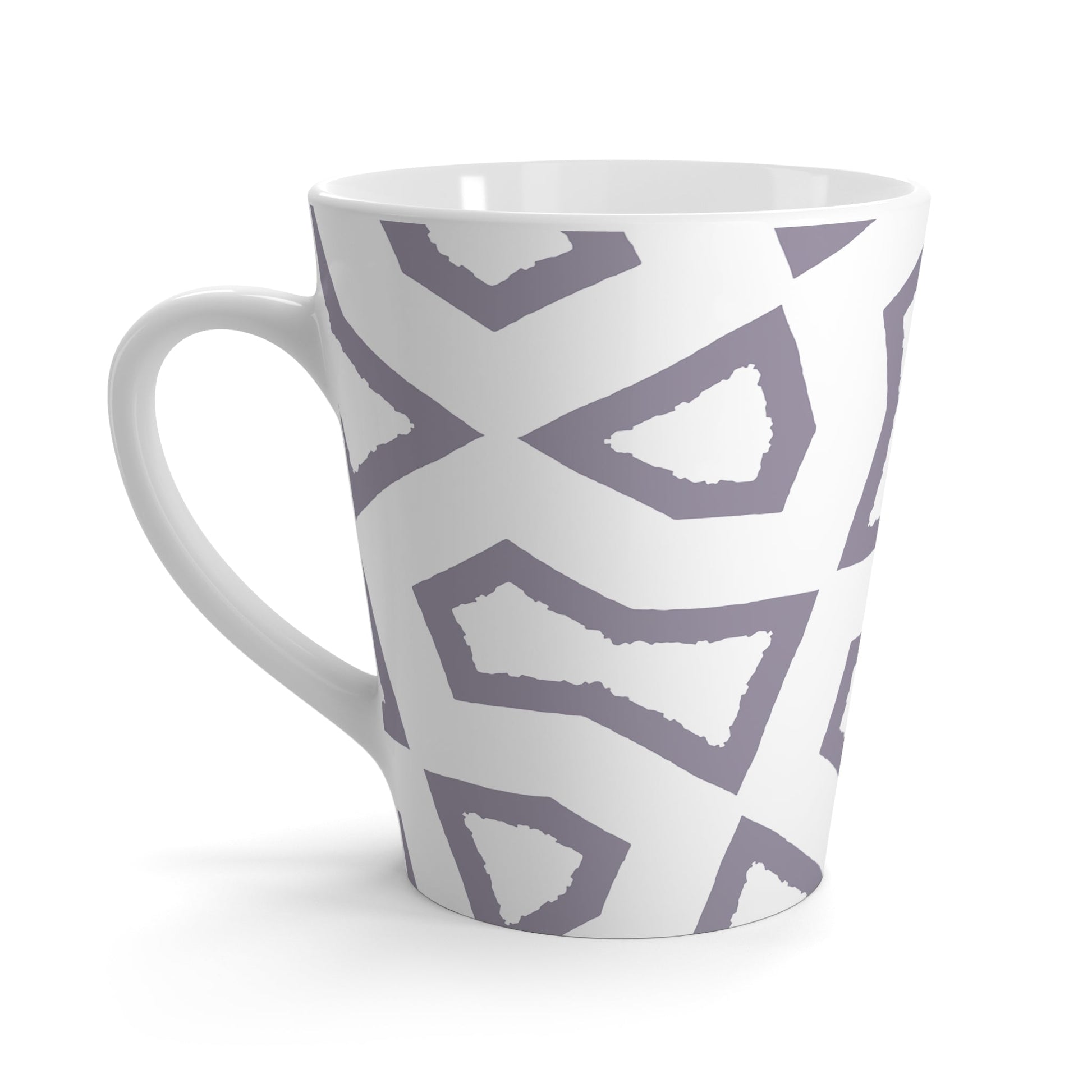 350 mL / 12oz Graphic Art Latte Mug | CALM-1262-367-392