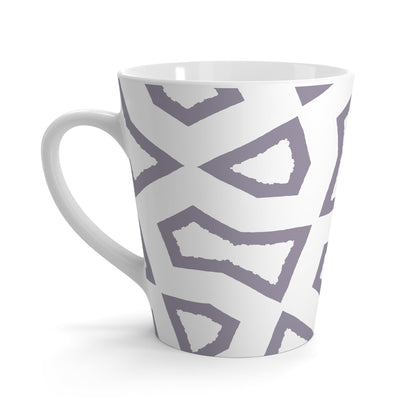350 mL / 12oz Graphic Art Latte Mug | CALM-1262-367-392