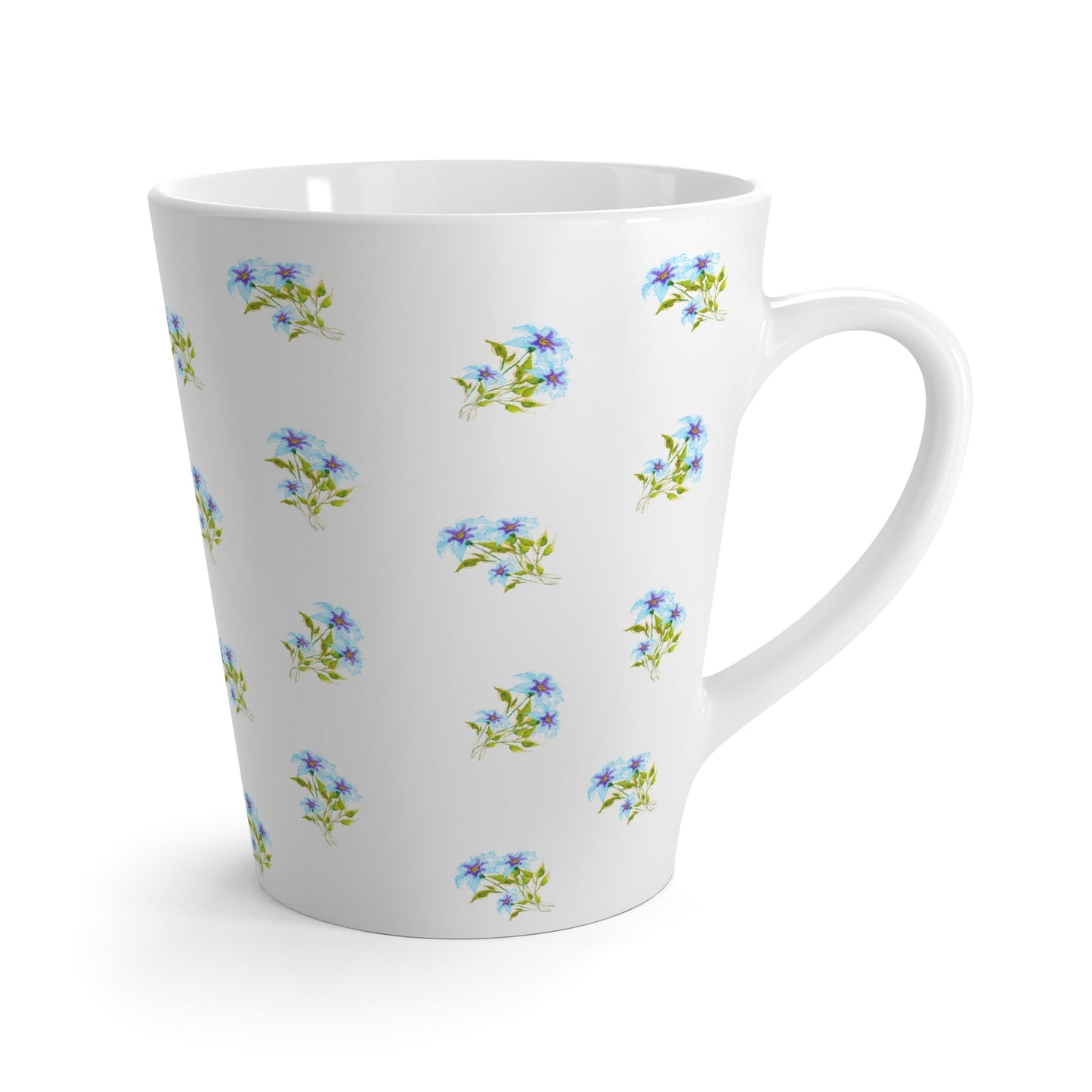 350 mL / 12oz Fine Art Watercolor Latte Mug, CALM-1375