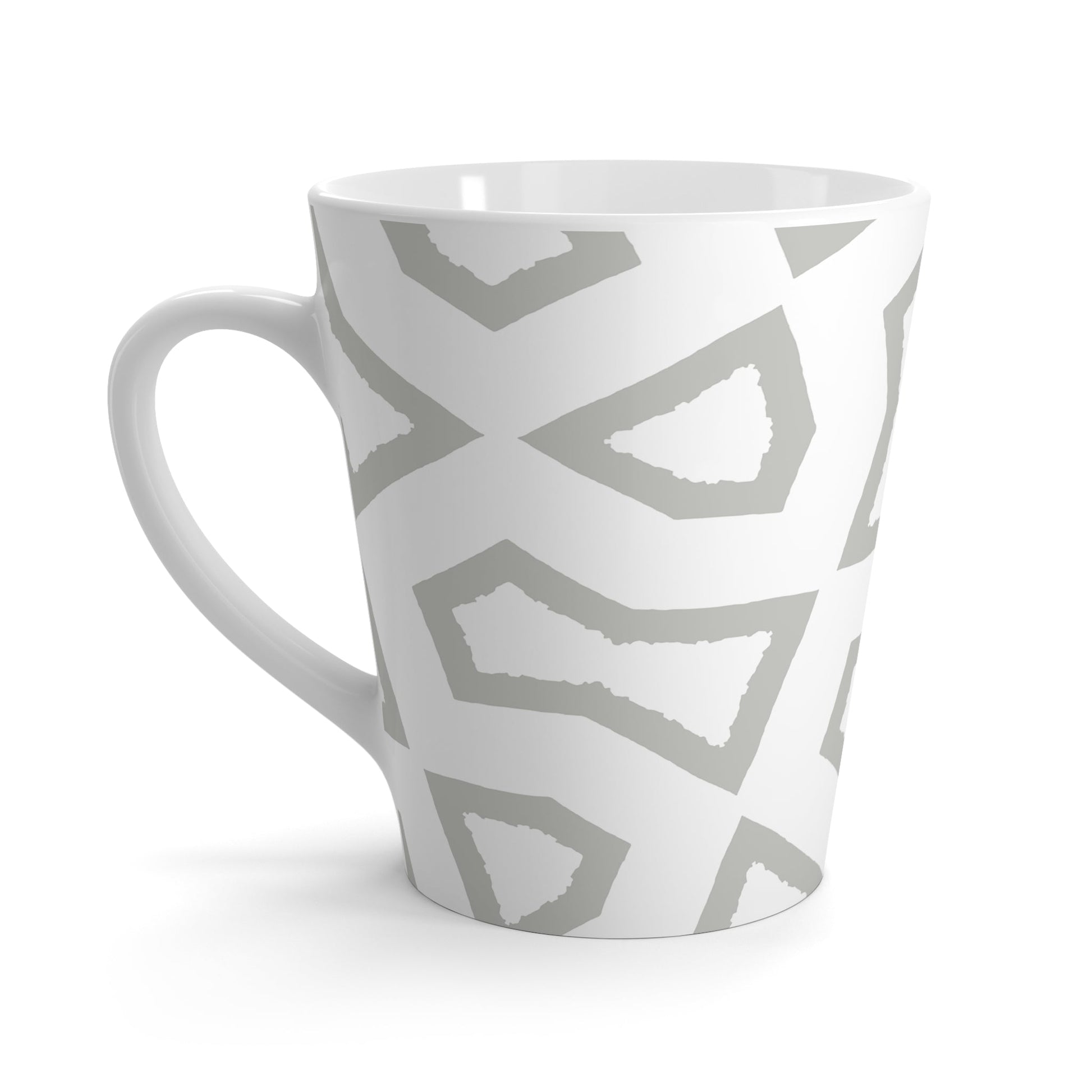 350 mL / 12oz Graphic Art Latte Mug | CALM-1242-300-392
