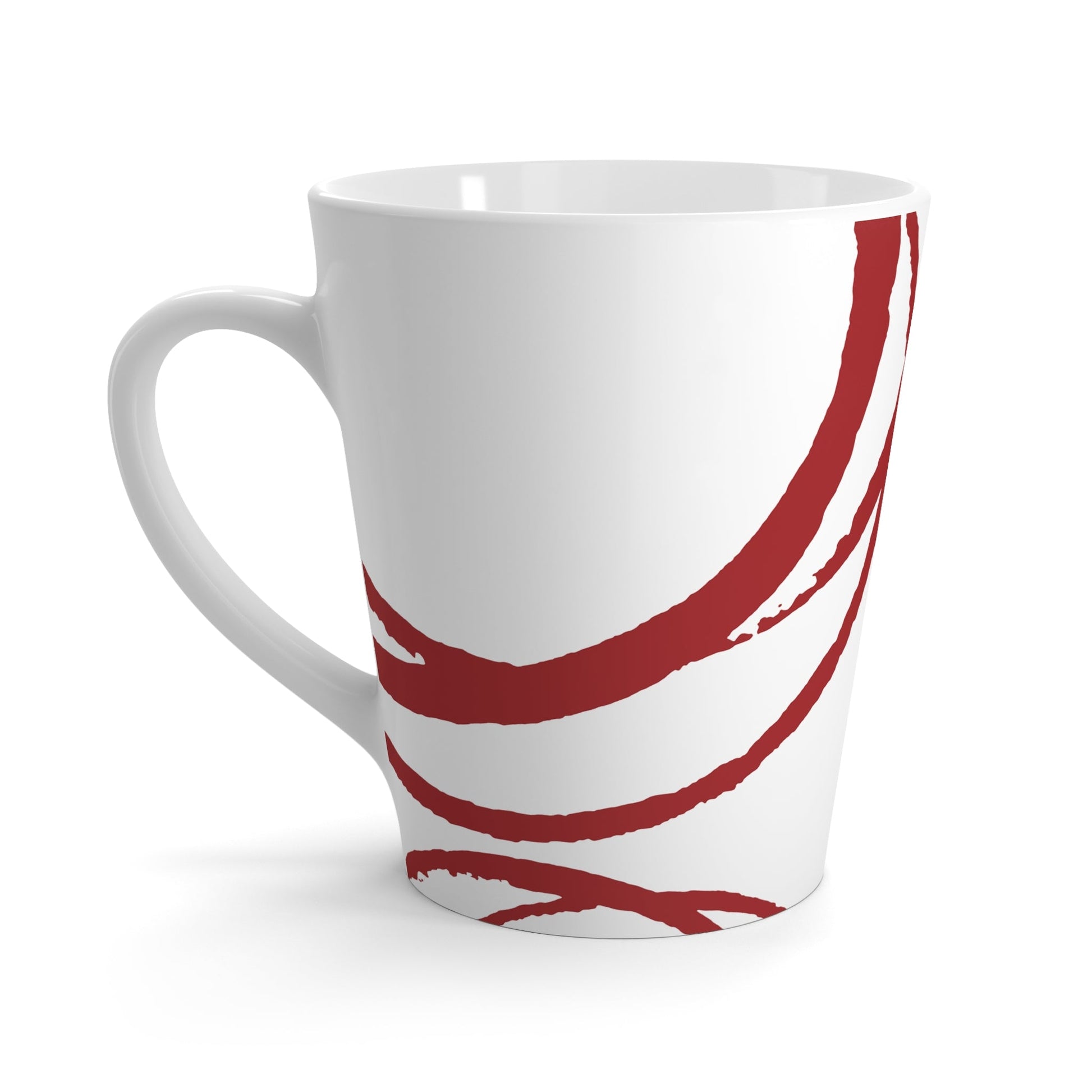 350 mL / 12oz Graphic Art Latte Mug | CALM-1191-100-112