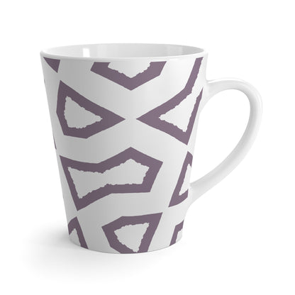 350 mL / 12oz Graphic Art Latte Mug | CALM-1181-167-392