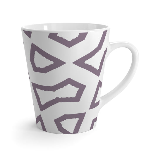 350 mL / 12oz Graphic Art Latte Mug | CALM-1182-167-392