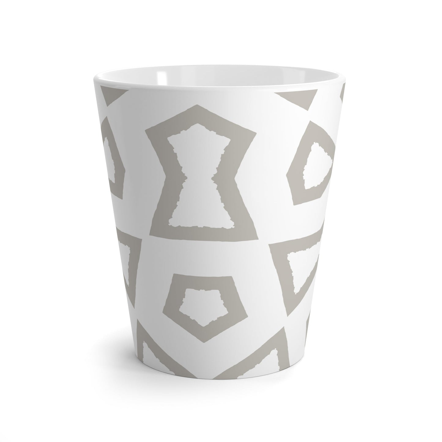350 mL / 12oz Graphic Art Latte Mug | CALM-1192-500-392