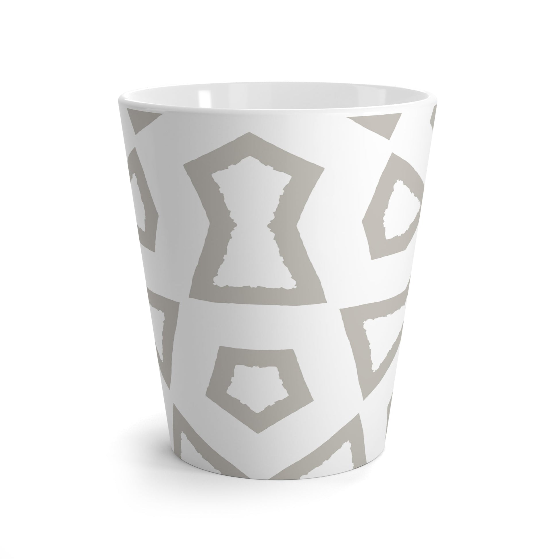 350 mL / 12oz Graphic Art Latte Mug | CALM-1192-500-392