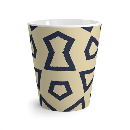 350 mL / 12oz Graphic Art Latte Mug | CALM-1274-400-392