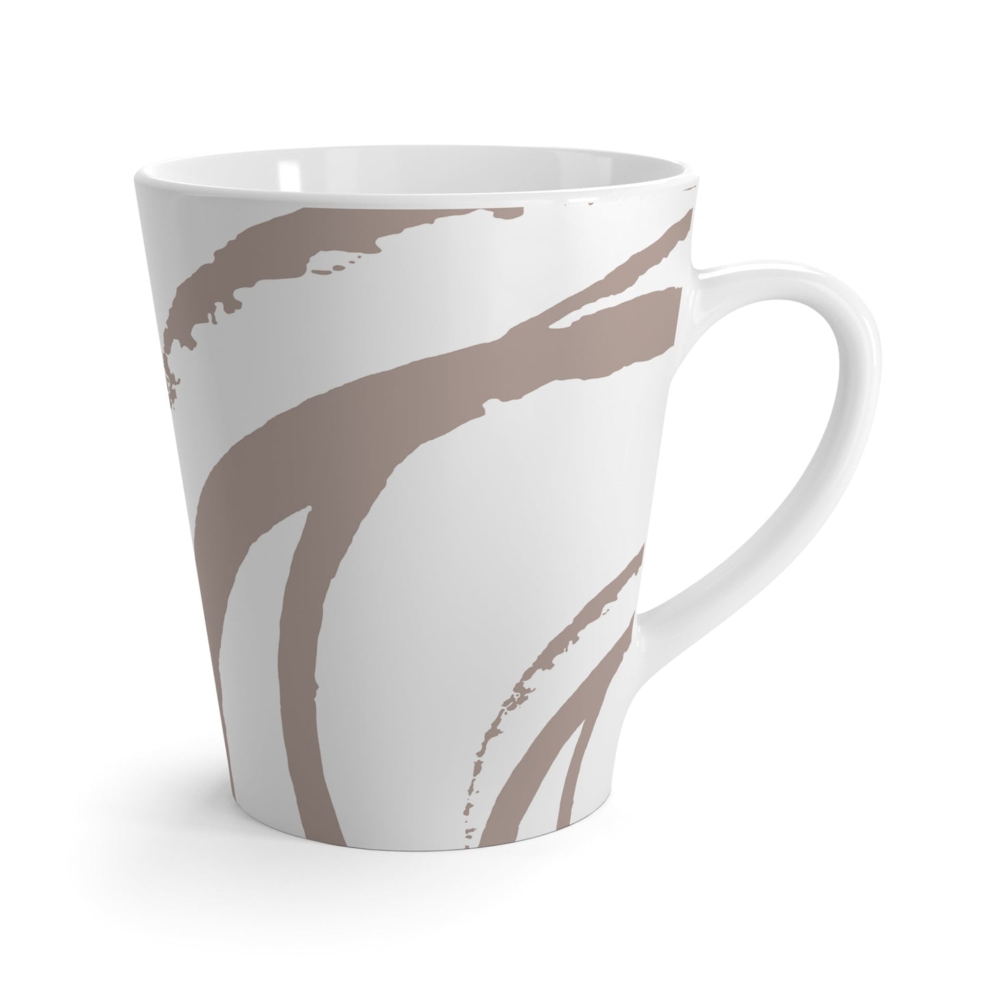 350 mL / 12oz Graphic Art Latte Mug | CALM-1152-550-112