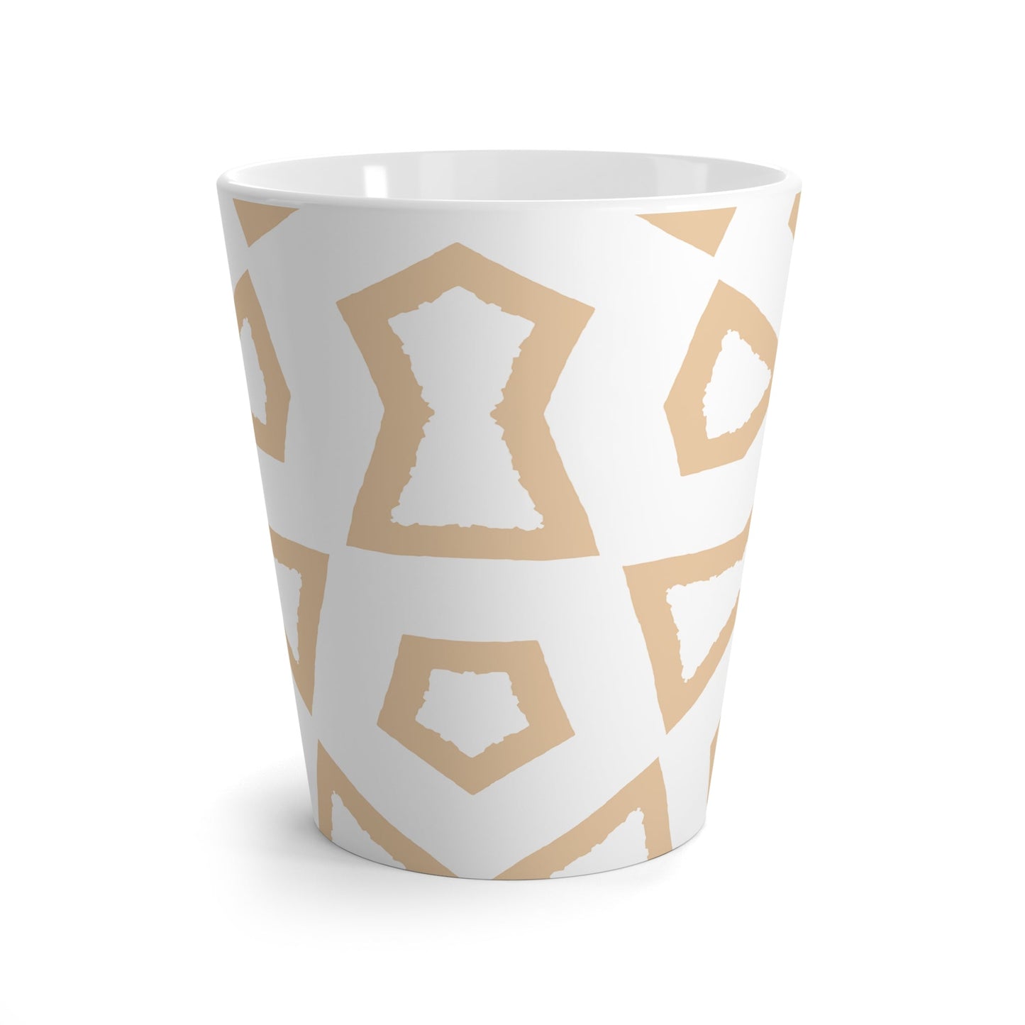 350 mL / 12oz Graphic Art Latte Mug | CALM-1091-500-392