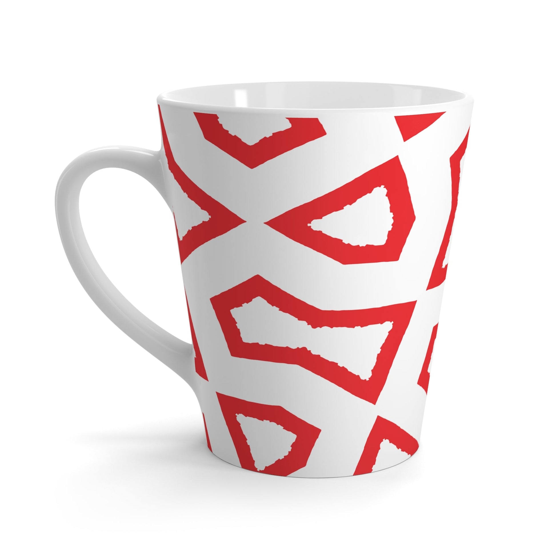 350 mL / 12oz Graphic Art Latte Mug | CALM-1191-300-392