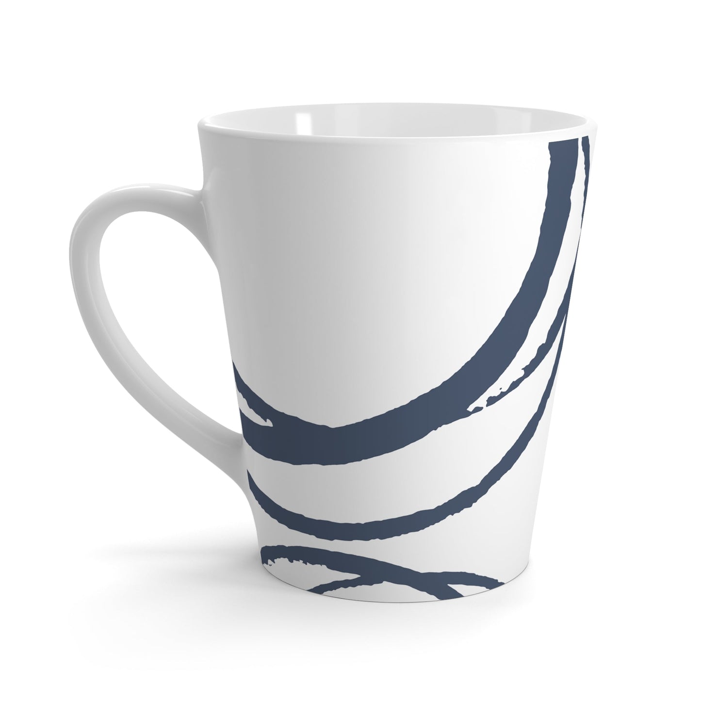 350 mL / 12oz Graphic Art Latte Mug | CALM-1162-200-112