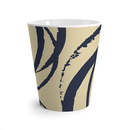 350 mL / 12oz Graphic Art Latte Mug | CALM-1274-400-112