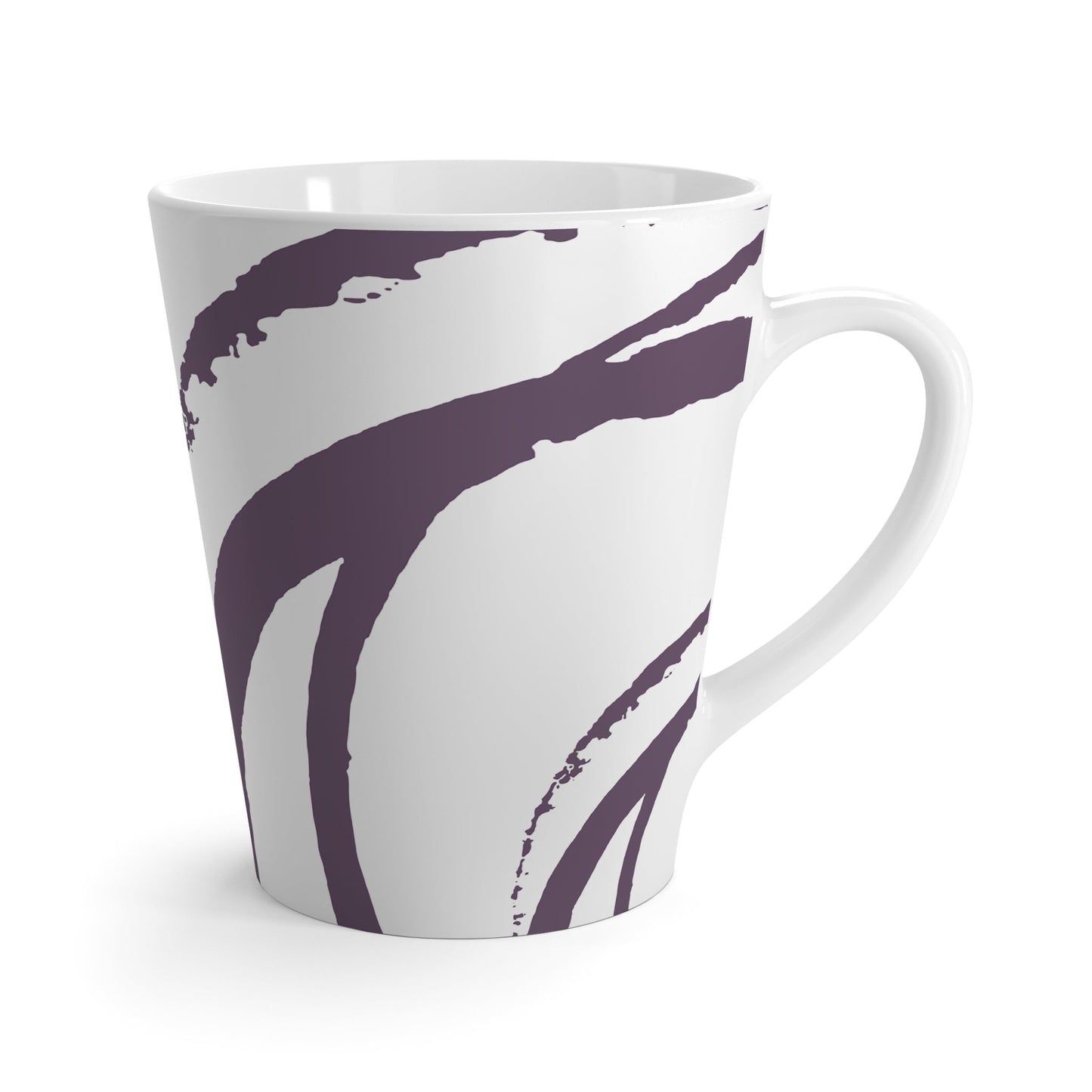 350 mL / 12oz Graphic Art Latte Mug | CALM-1182-100-112