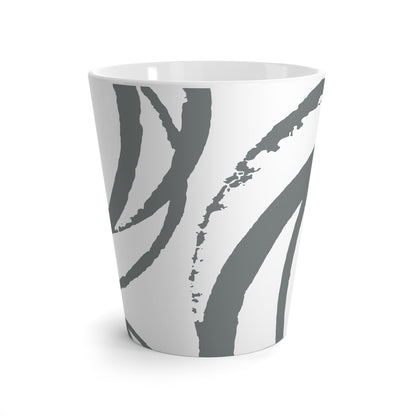 350 mL / 12oz Graphic Art Latte Mug | CALM-1213-467-112