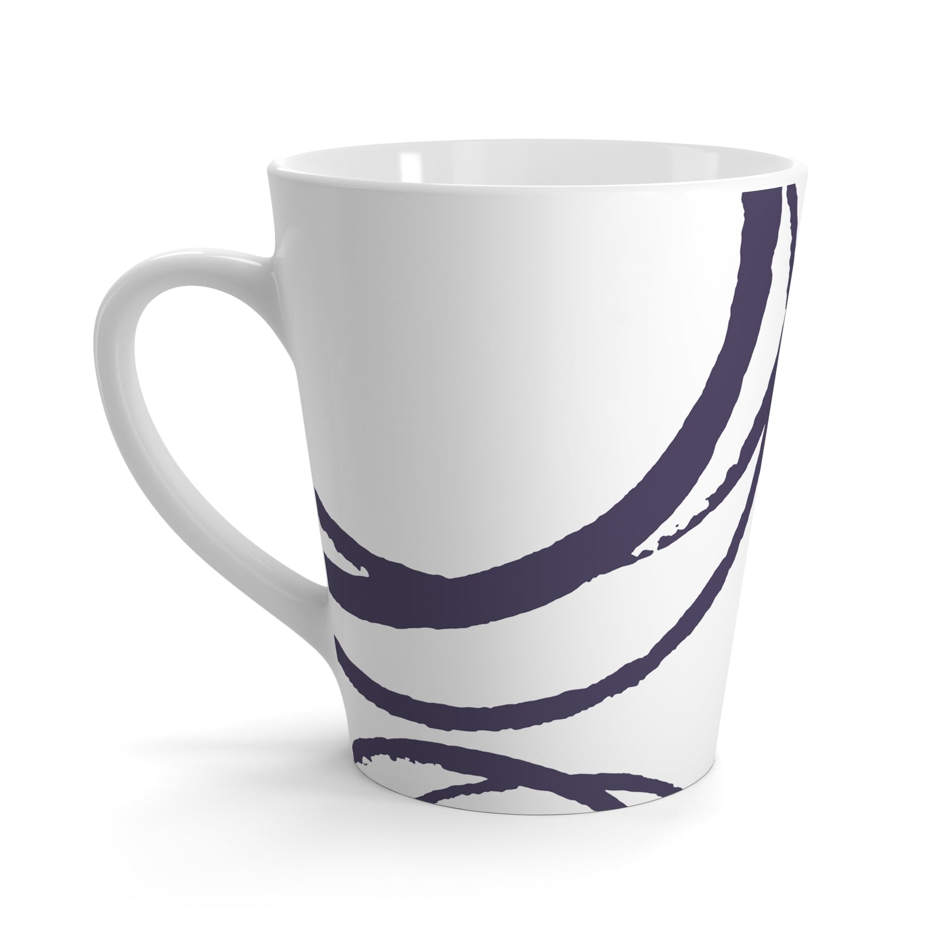350 mL / 12oz Graphic Art Latte Mug | CALM-1261-100-112