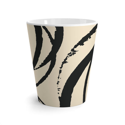 350 mL / 12oz Graphic Art Latte Mug | CALM-1015-112