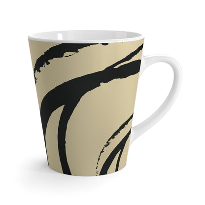 350 mL / 12oz Graphic Art Latte Mug | CALM-1014-112