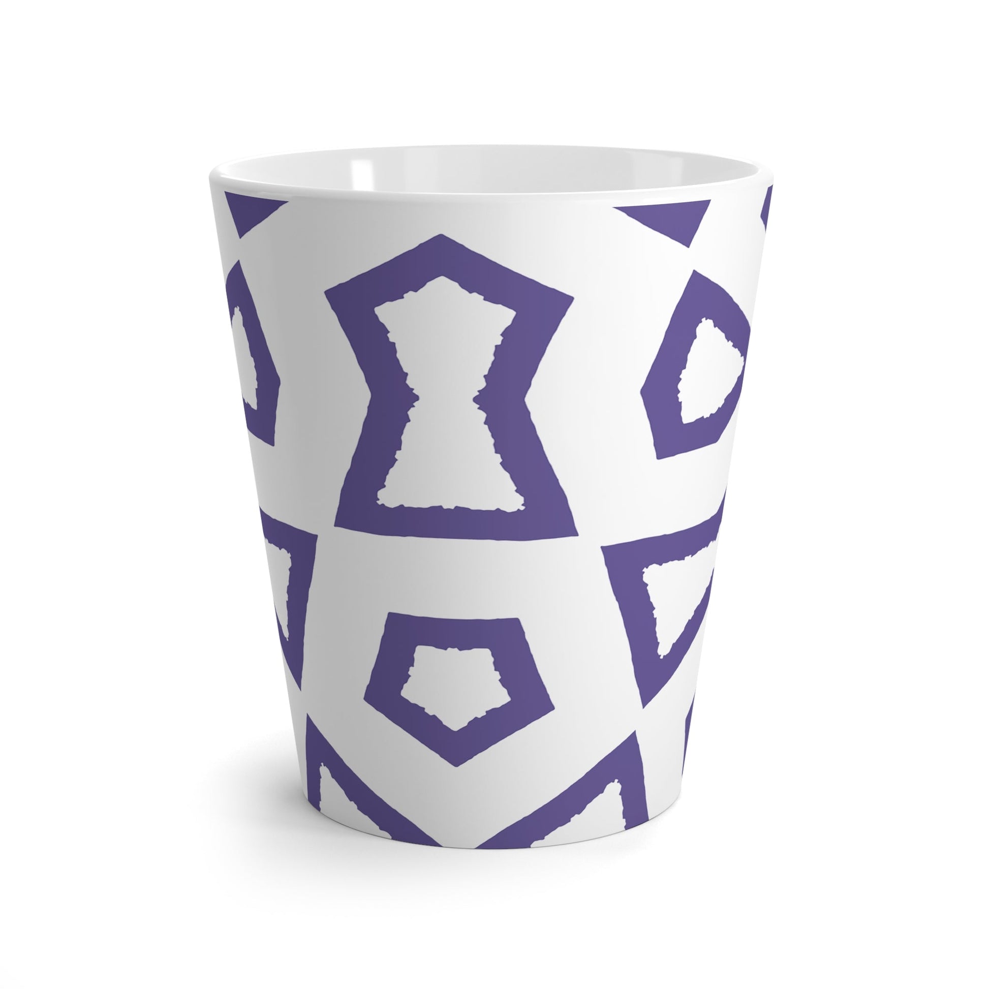 350 mL / 12oz Graphic Art Latte Mug | CALM-1382-475-392
