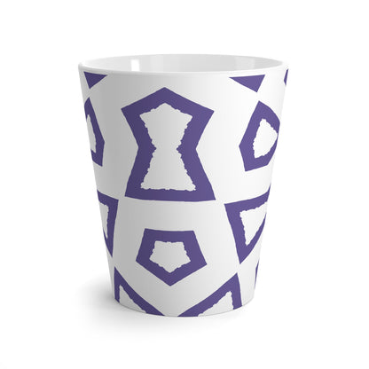 350 mL / 12oz Graphic Art Latte Mug | CALM-1382-475-392