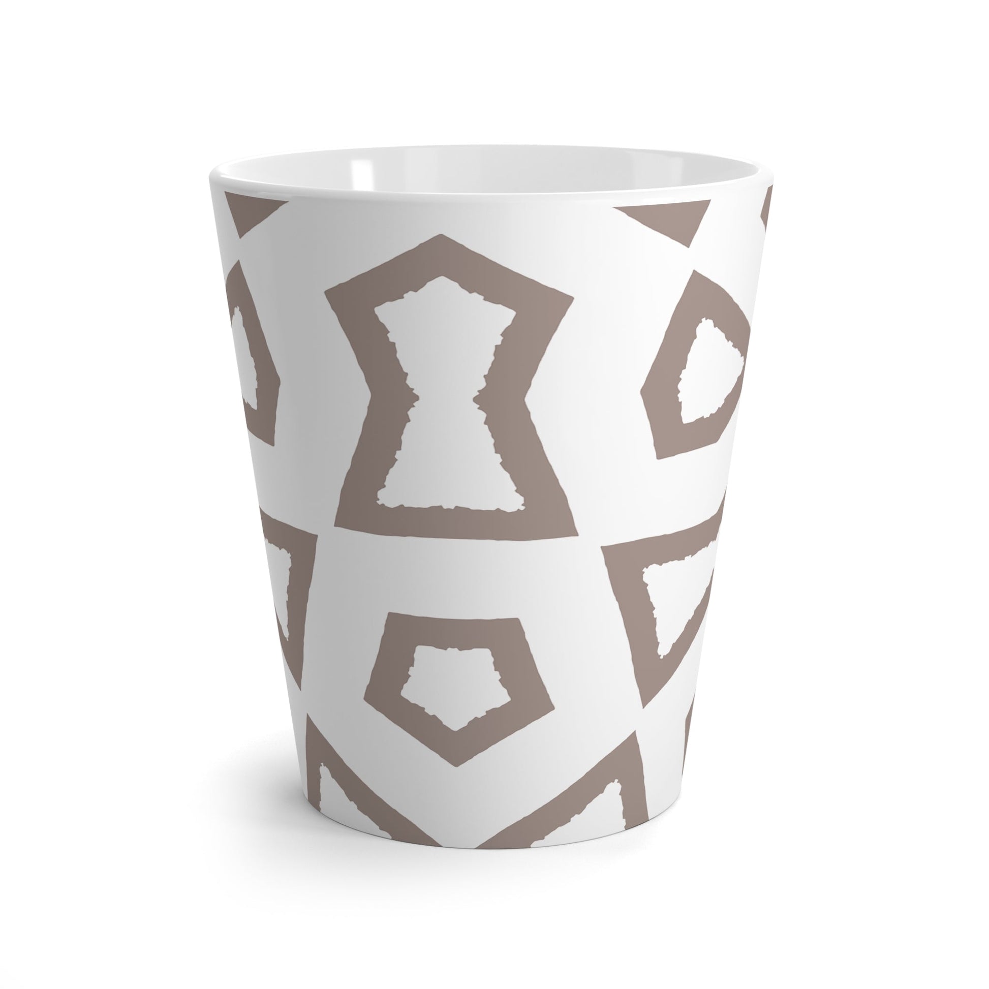 350 mL / 12oz Graphic Art Latte Mug | CALM-1161-133-392