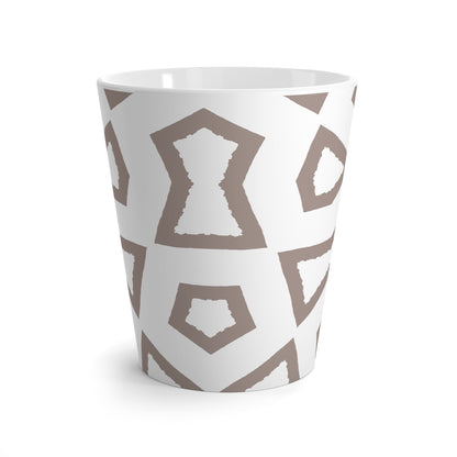 350 mL / 12oz Graphic Art Latte Mug | CALM-1161-133-392