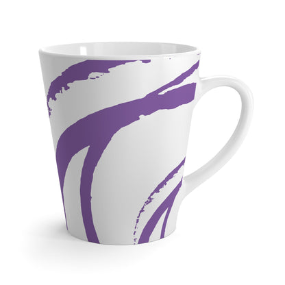 350 mL / 12oz Graphic Art Latte Mug | CALM-1061-100-113