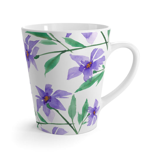 350 mL / 12oz Fine Art Watercolor Latte Mug, CALM-1354