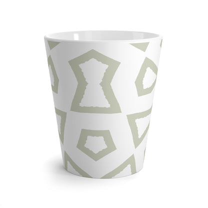 350 mL / 12oz Graphic Art Latte Mug | CALM-1241-400-392