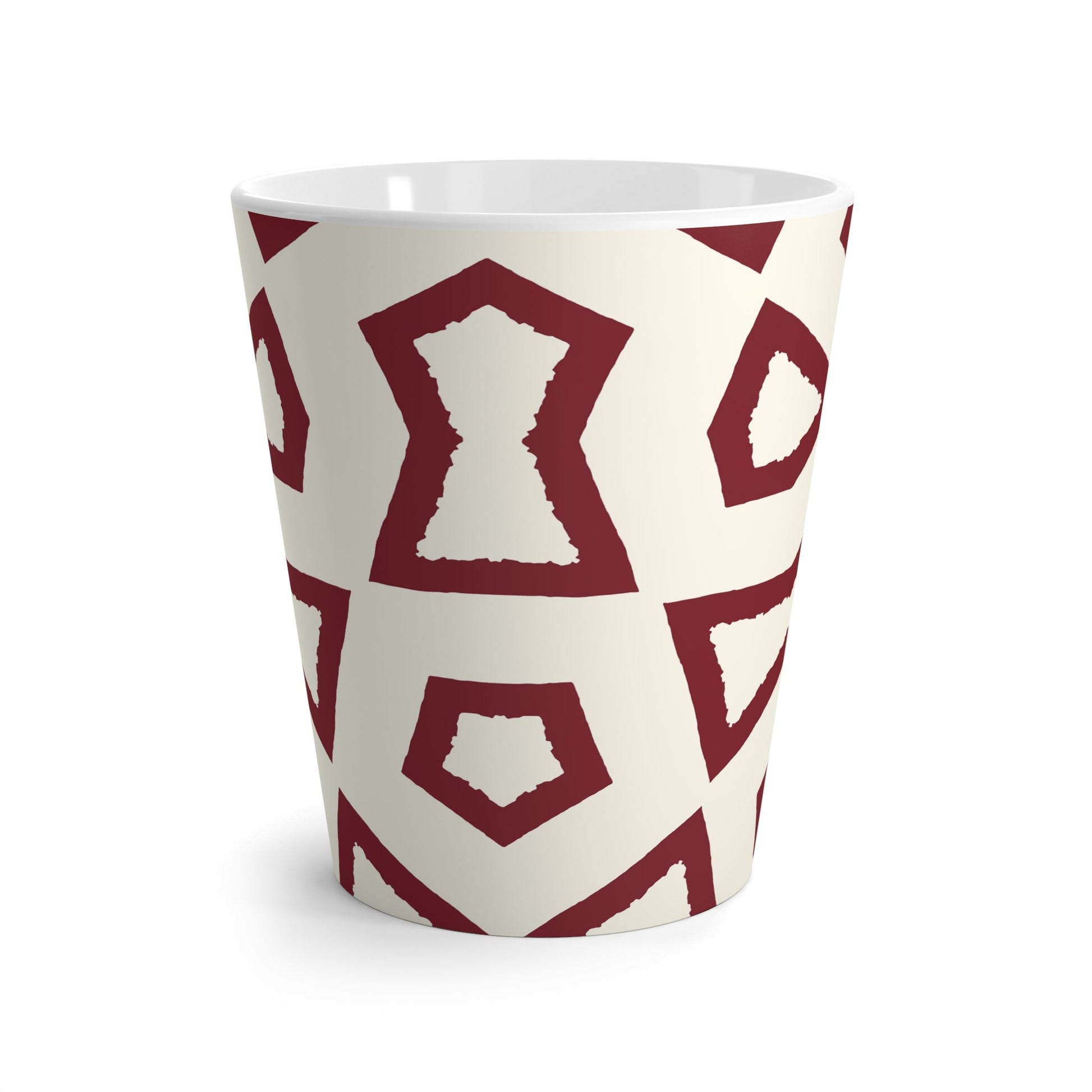 350 mL / 12oz Graphic Art Latte Mug | CALM-1283-300-392
