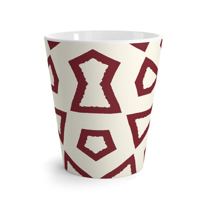 350 mL / 12oz Graphic Art Latte Mug | CALM-1283-300-392