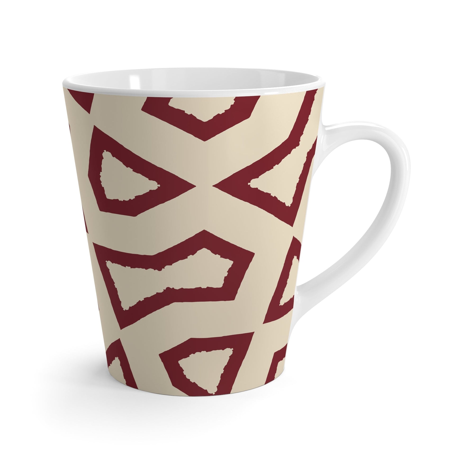 350 mL / 12oz Graphic Art Latte Mug | CALM-1285-500-392