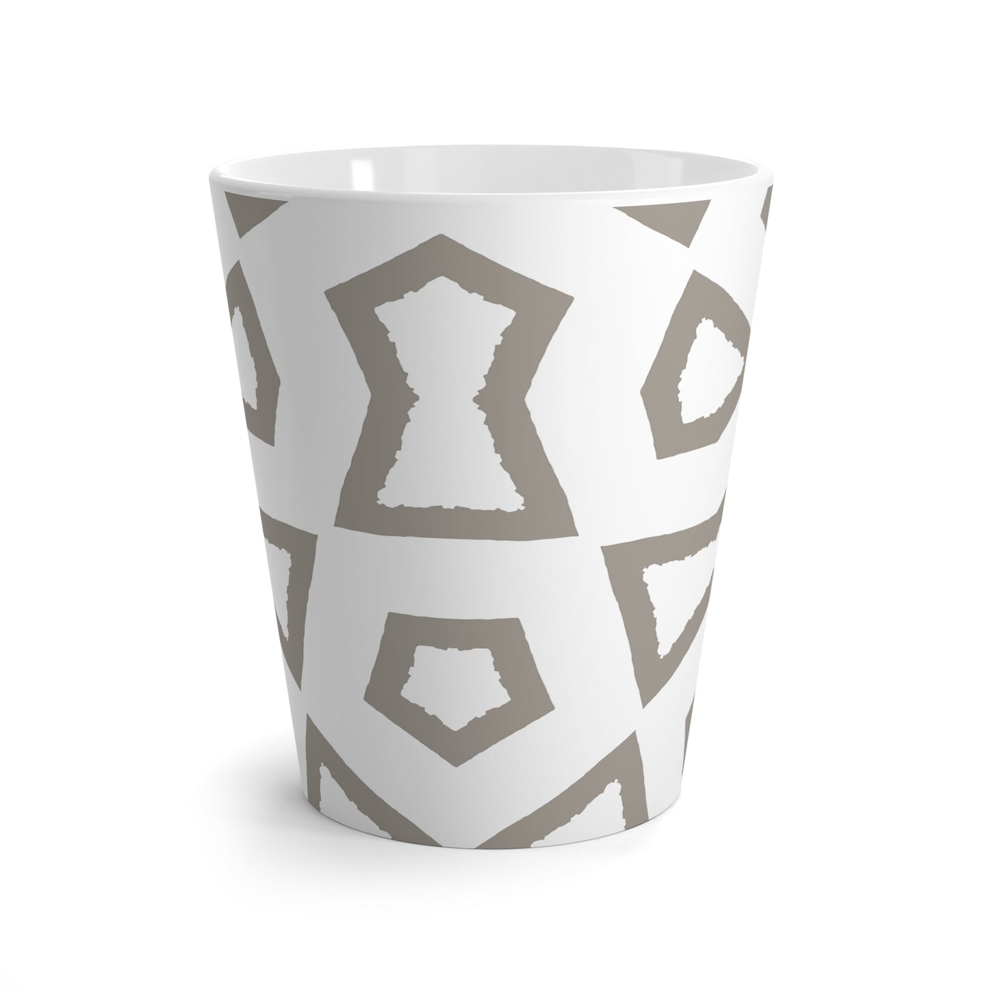 350 mL / 12oz Graphic Art Latte Mug | CALM-1242-200-392