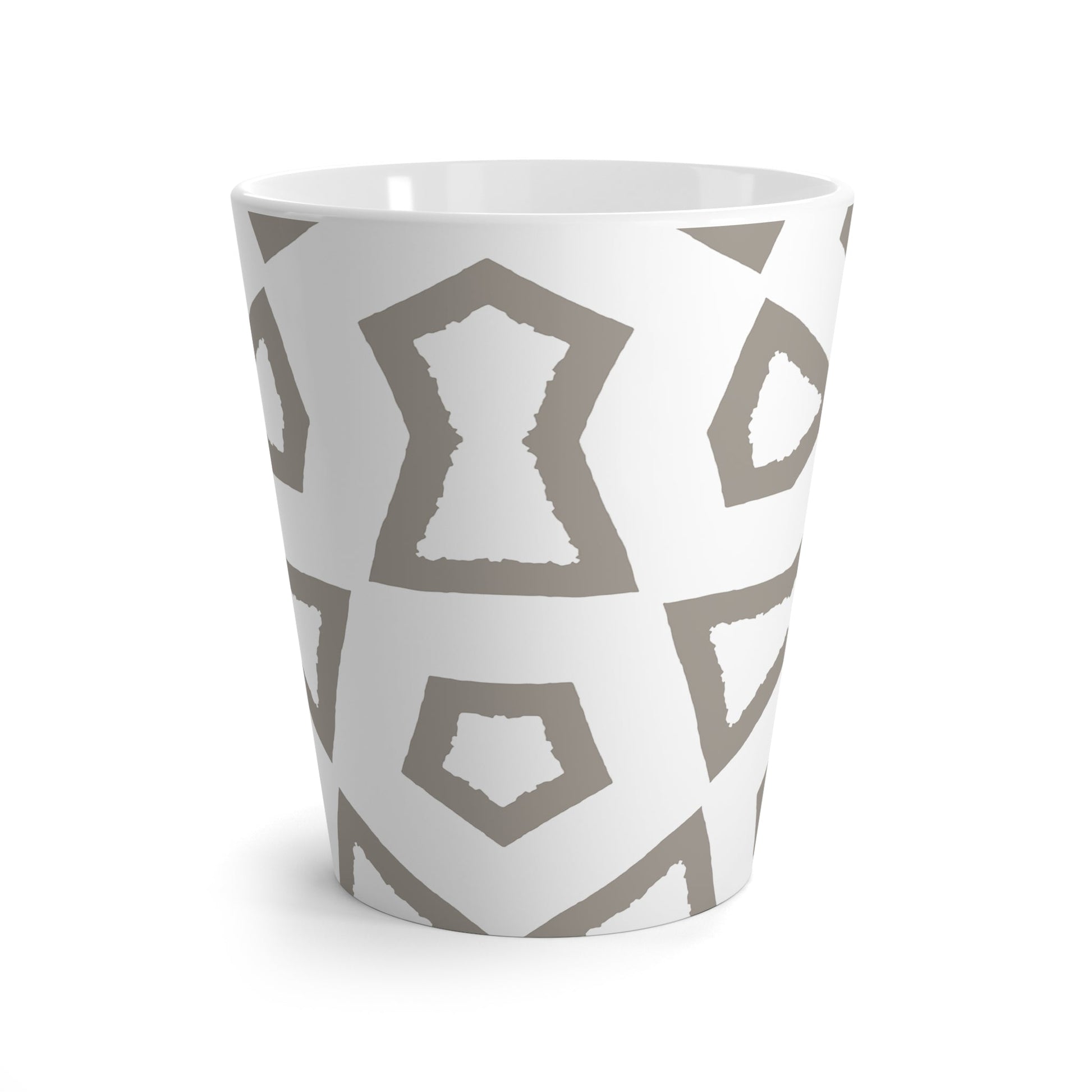350 mL / 12oz Graphic Art Latte Mug | CALM-1242-200-392